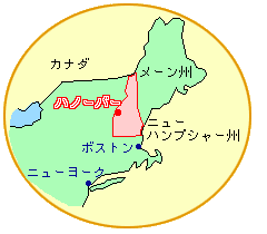 ハノーバー町拡大マップ