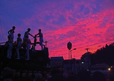 「秋」部門優秀賞 秋の夕照