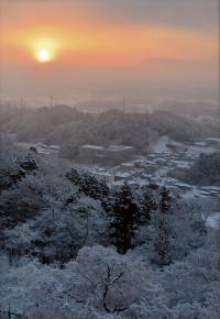 「冬」部門 雪あがりの朝