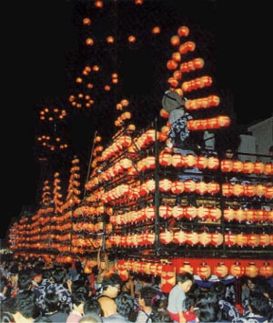 二本松の提灯祭り