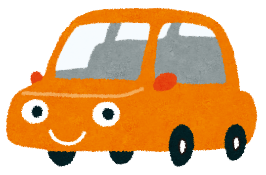 車のイラスト(デマンドタクシー)