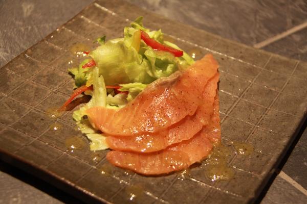 サーモンのマリネ風