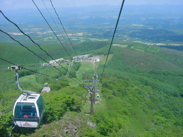 安太多良山中纜車