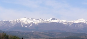 安達太良山遠景