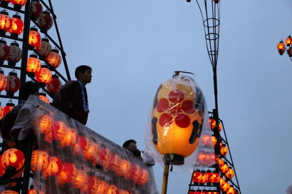 2019二本松の提灯祭り3日目三町出発式（屋根係）