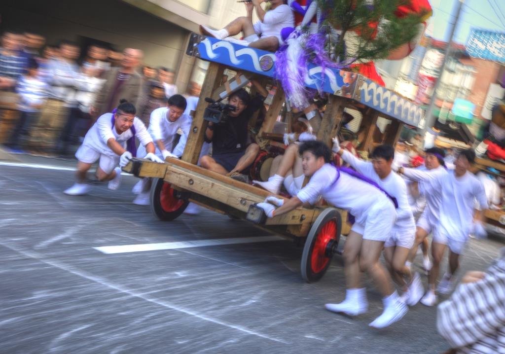 最優秀賞No.14あばれ山車2019　矢部幸一