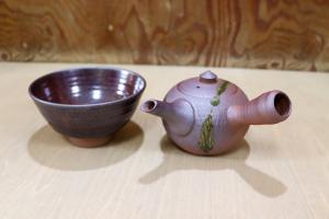 琴星窯11_急須と茶碗