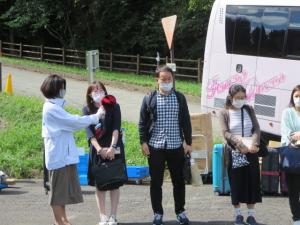 3次隊お出迎え➂
