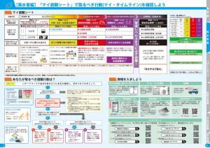 ハザードマップ改訂マイ避難シート