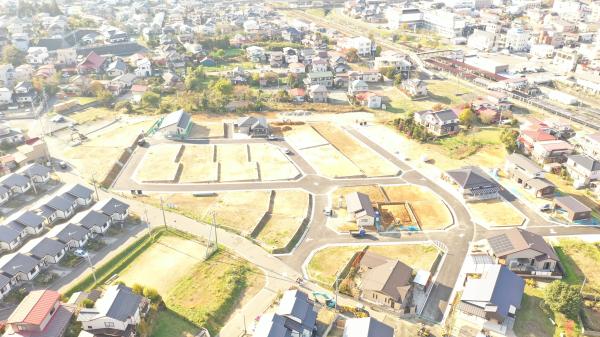 二本松駅南住宅団地　空撮