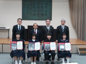 第33回戒石銘顕彰作文コンクール表彰式