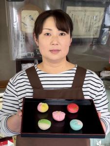 にほんまつハジメテ会和菓子講師