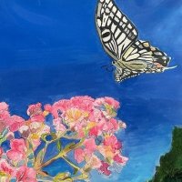 「真夏のちょうはお昼時」門馬文佳
