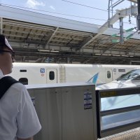 新幹線で東京へ