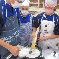 調理実習（1年生家庭科）